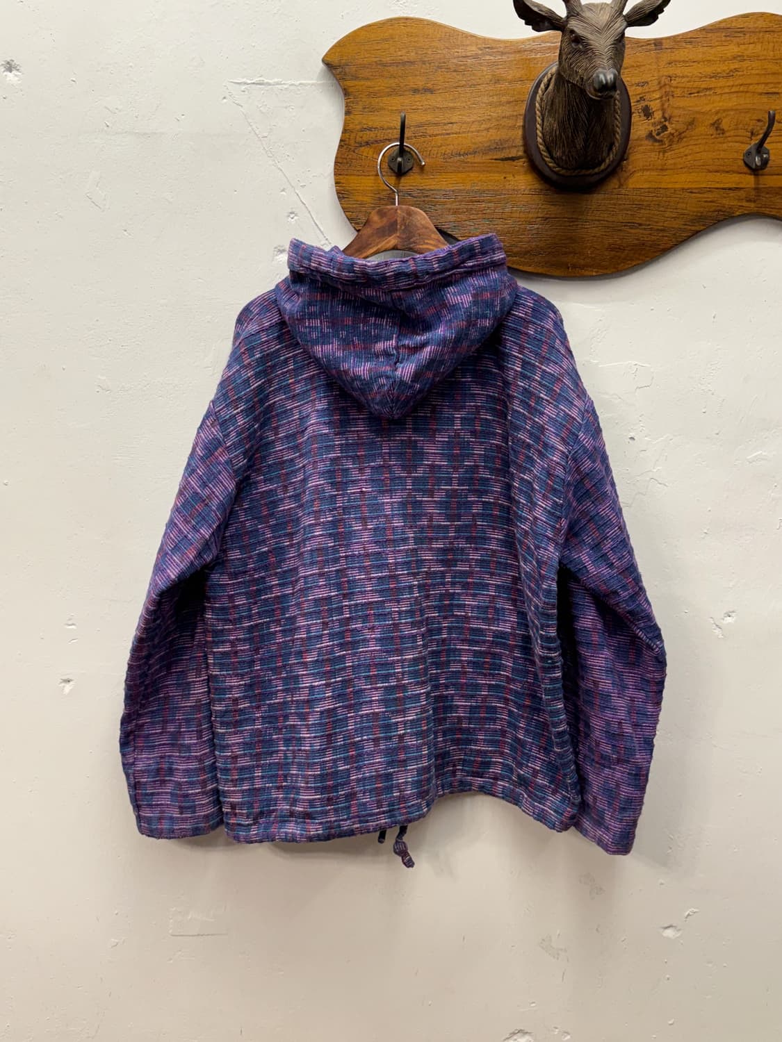 ARTESANIA Woven Cotton Zip-Up Hoodie 상품이미지6