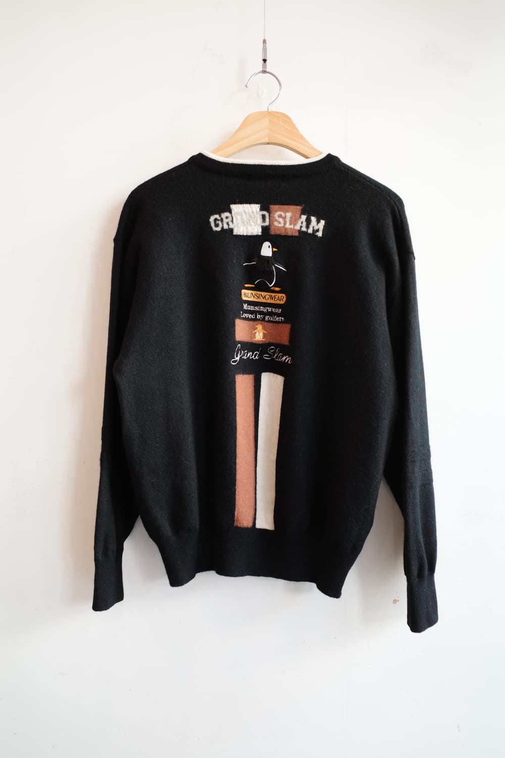 MUNSINGWEAR 먼싱웨어 자수 울니트   상품이미지7