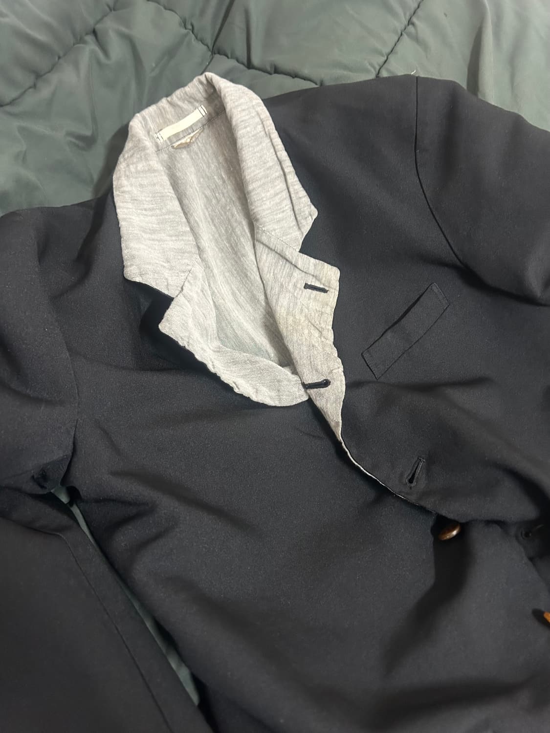 꼼데가르송 옴므 플러스 축융 폴리 5B 자켓 상품이미지3