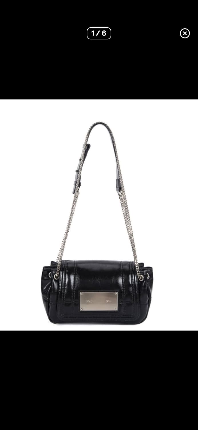 (새상품)마뗑킴 글로시 퀼팅 스몰 체인백 상품이미지1