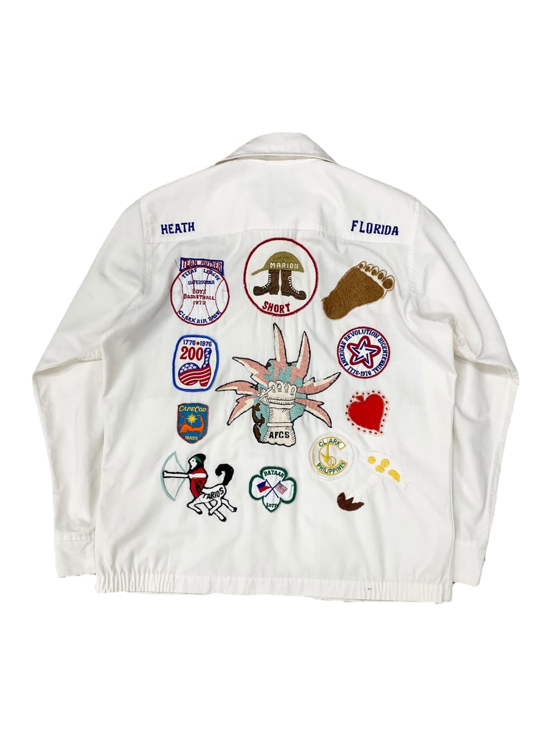 70's 자수 기념 집 자켓 상품이미지2