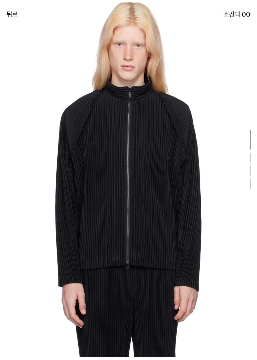 옴므플리세 블랙 옥토버 재킷 (3) 상품이미지1