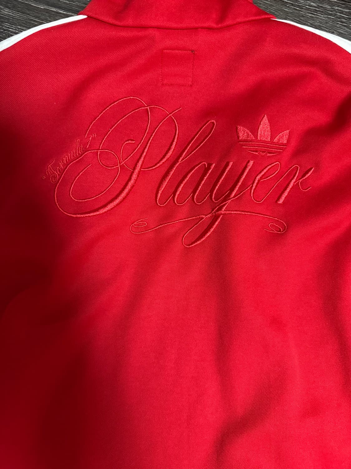 아디다스 레드삼선 제임스헌트 트랙탑 져지자켓 상품이미지5