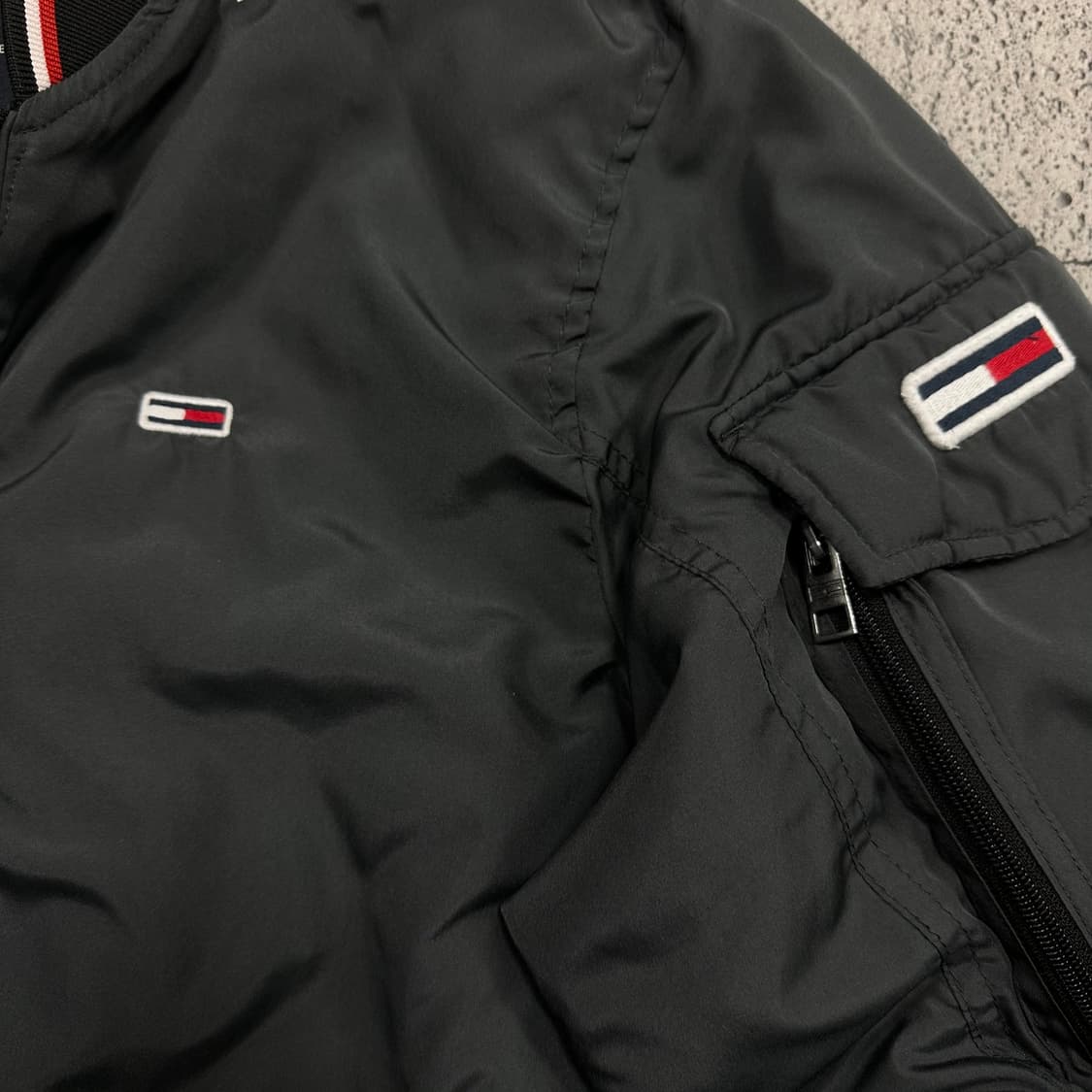 ✨ (바배) 타미 힐피거 ma-1 오버핏 항공 점퍼 자켓  상품이미지3