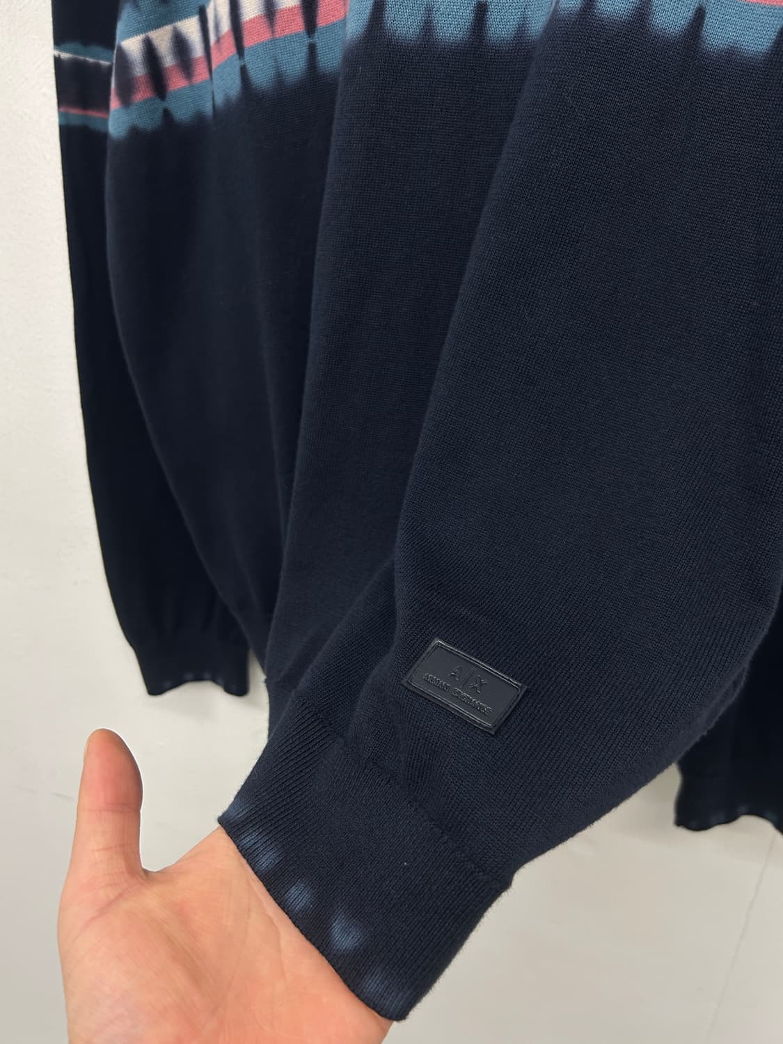 A|X 아르마니 익스체인지 타이 다이 니트 상품이미지3