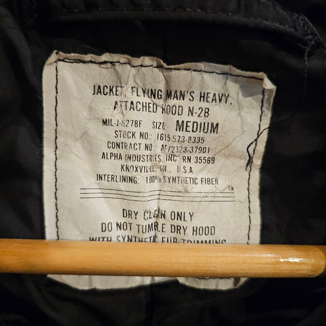 알파인더스트리 90s n2b 자켓 상품이미지2