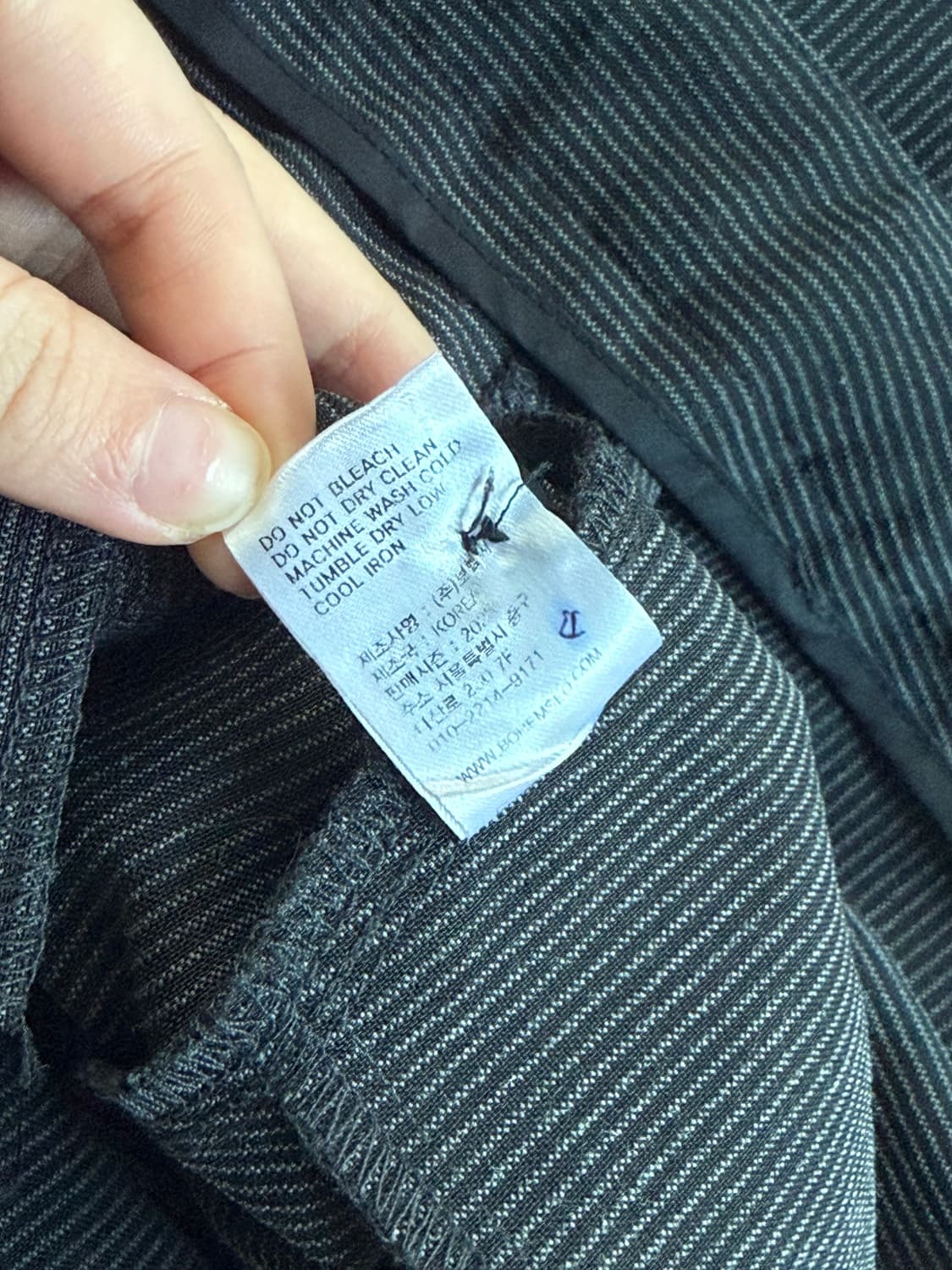 보헤미안 서울(Bohemian Seoul) Flared Trousers 상품이미지4