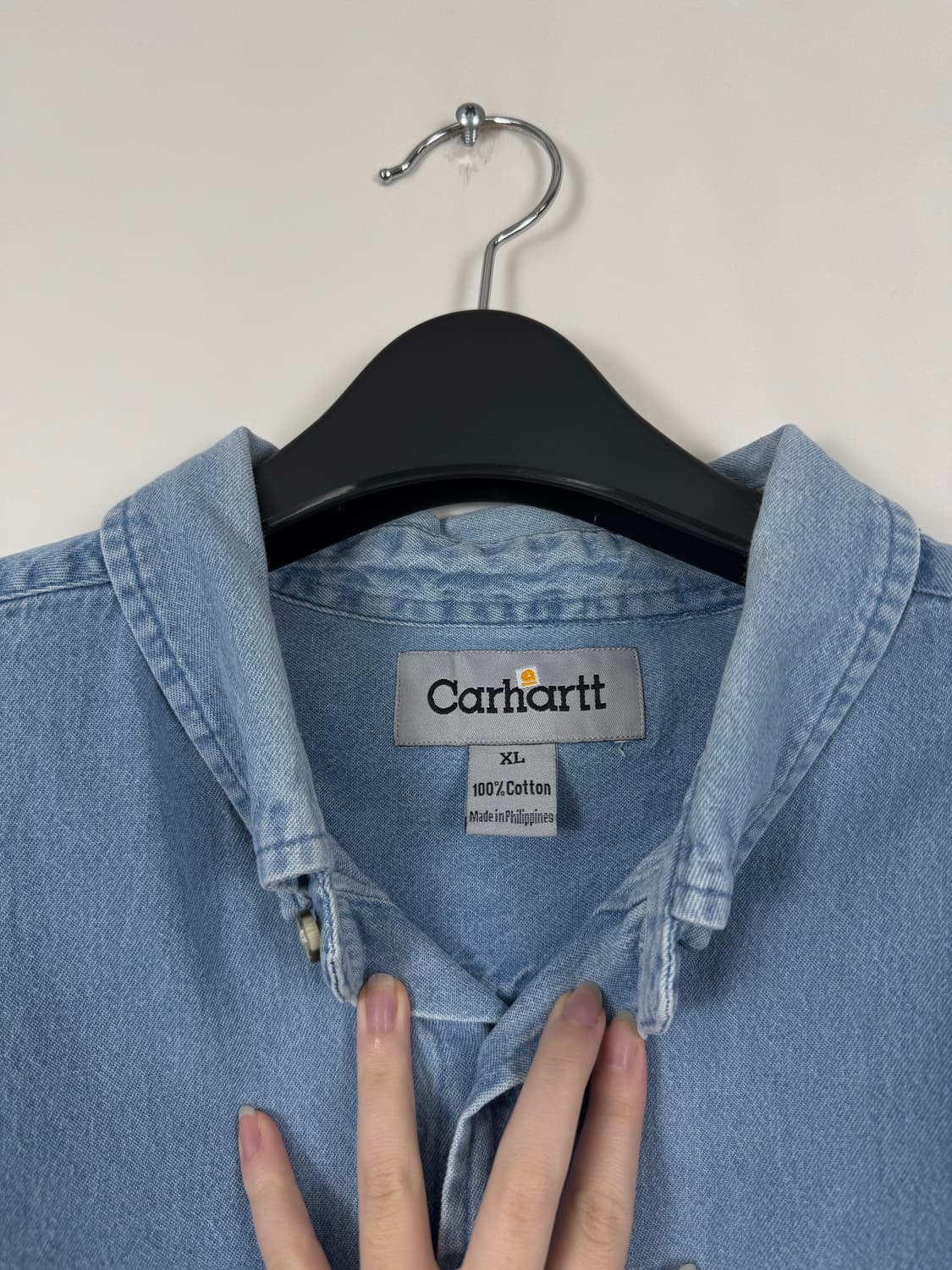 b87) 칼하트 워크 청셔츠 상품이미지3