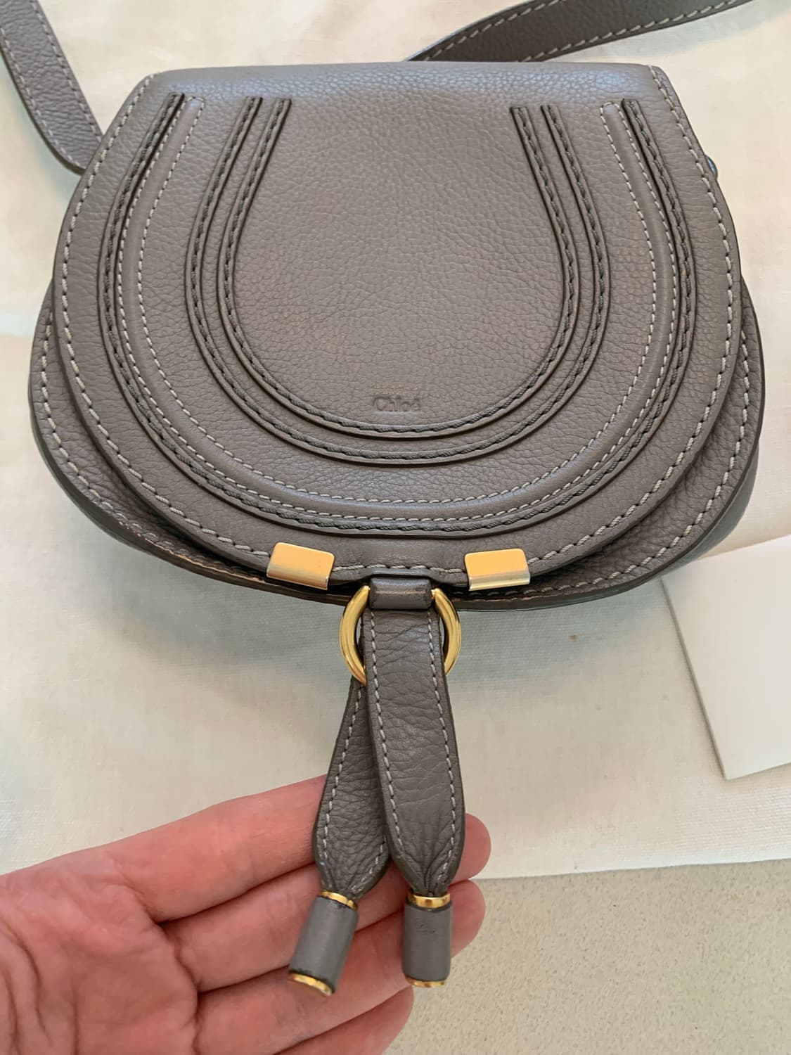 끌로에 미니 마르씨백 그레이 상품이미지9