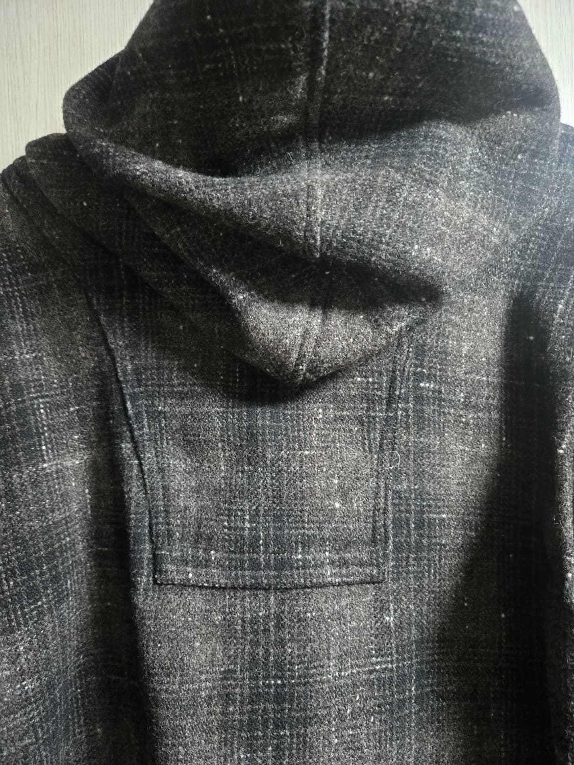 The Waste Twice & Co. 헤비 울 후드 아노락 상품이미지3