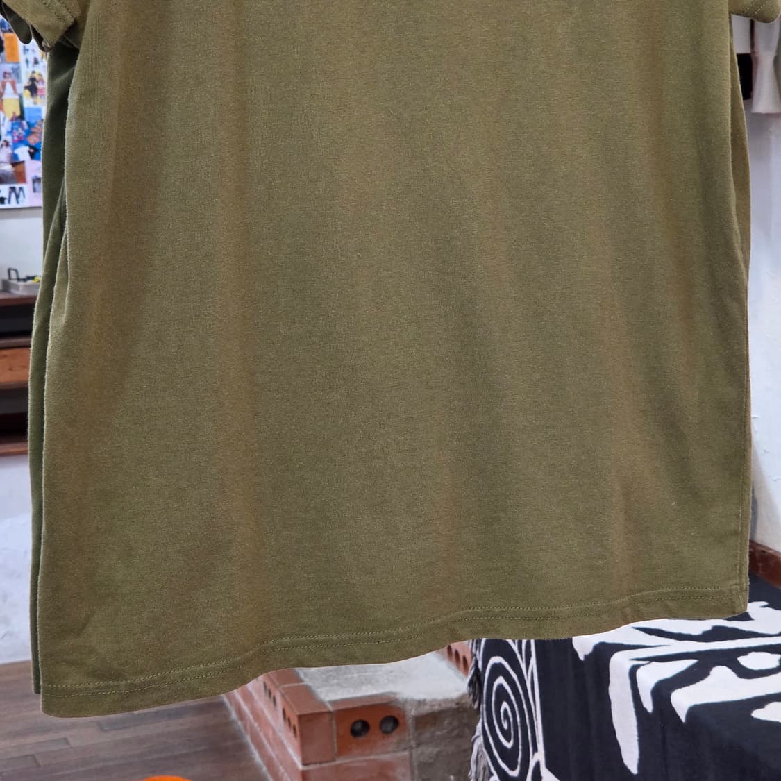 디키즈 말굽 로고 카키 반팔 상품이미지6