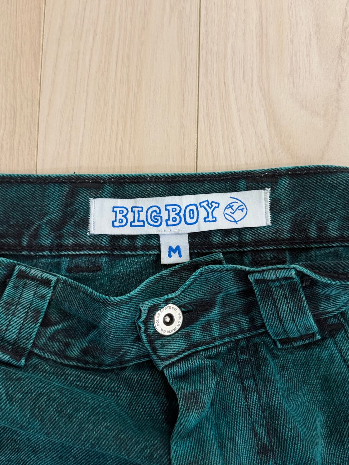 폴라스케이트 빅보이진 구형로고 틸블랙 M 상품이미지3