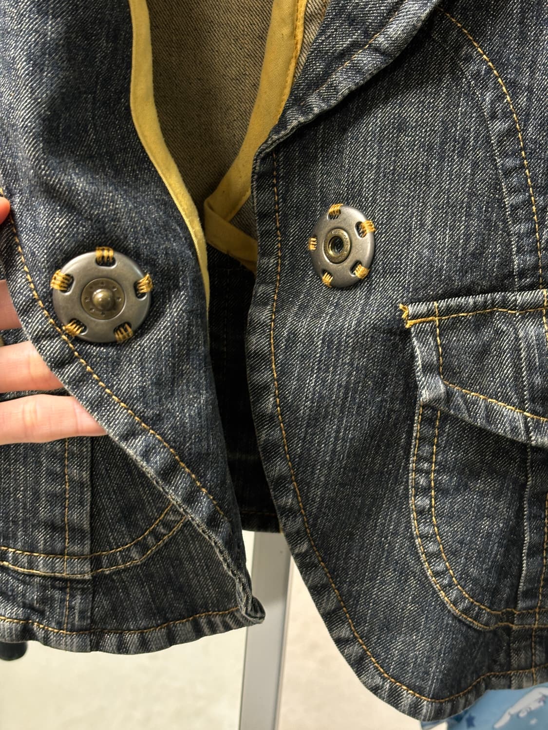 Pride 데님 자켓 상품이미지4