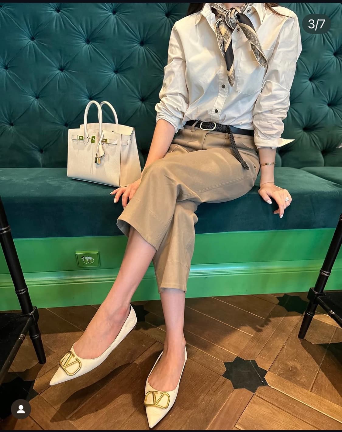 hansstyle 한스스타일 크롭 코튼 팬츠 상품이미지1