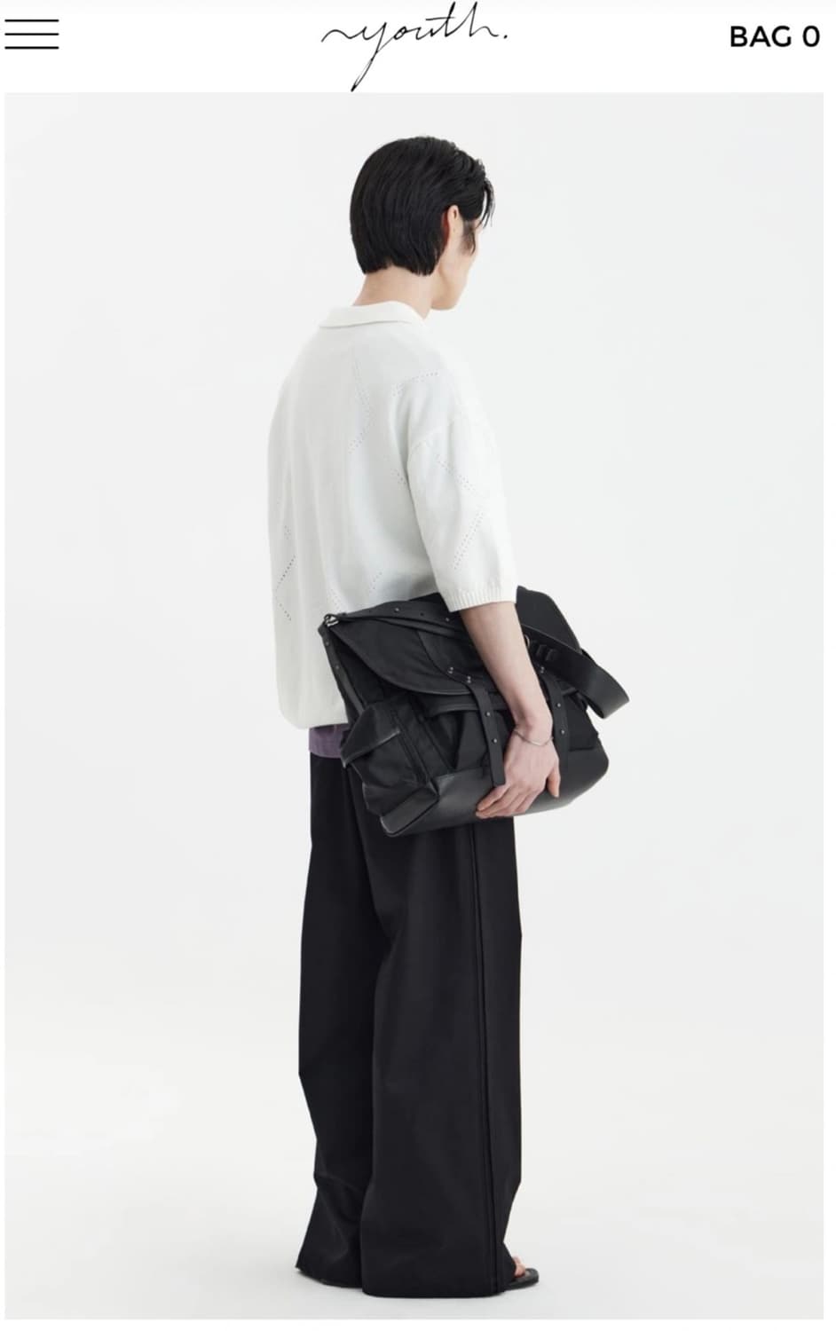 유스 youth H/S 니트 카라 티셔츠 상품이미지6