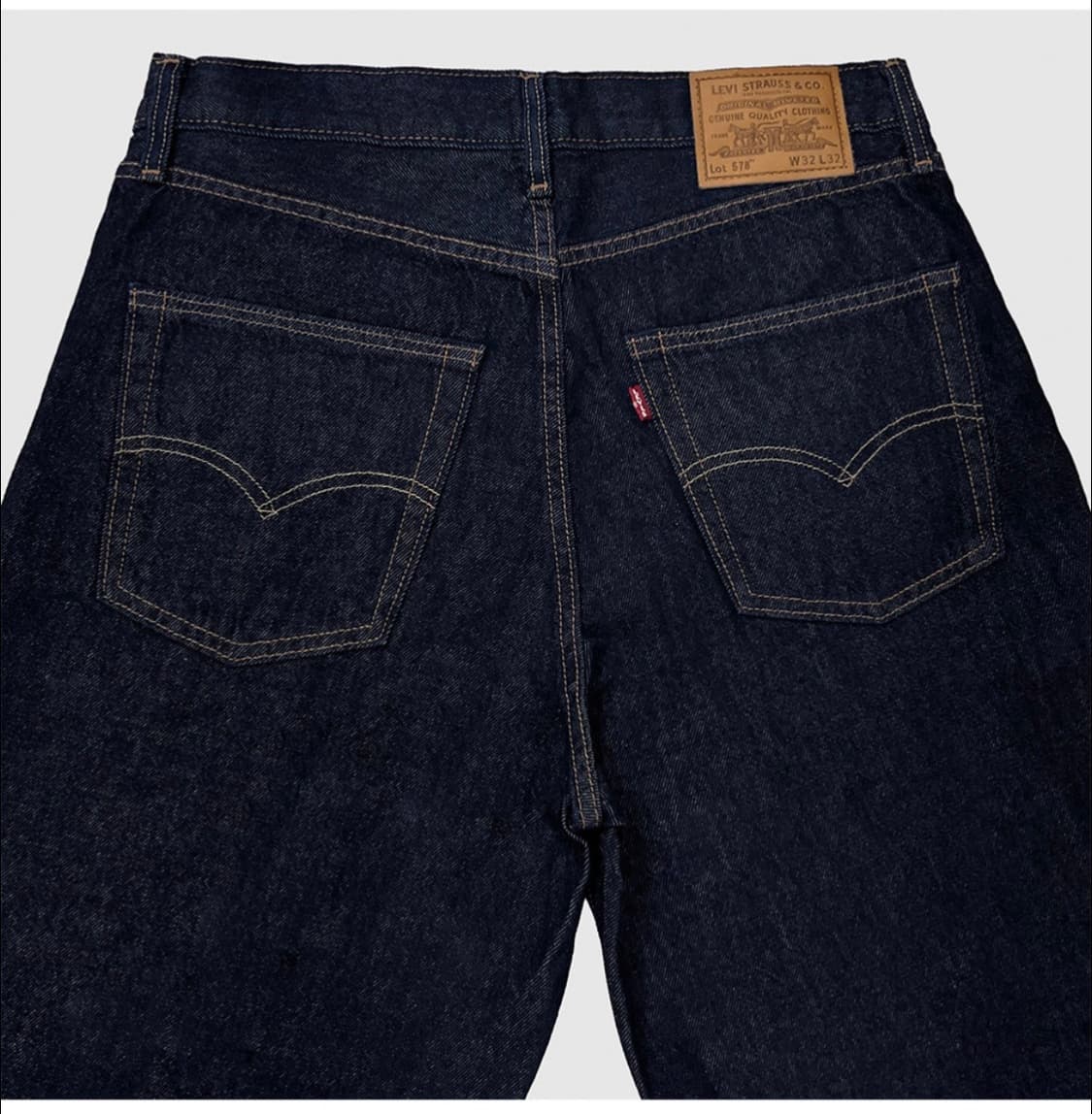 (새상품) 리바이스 578 배기진 데님팬츠 인디고 상품이미지7