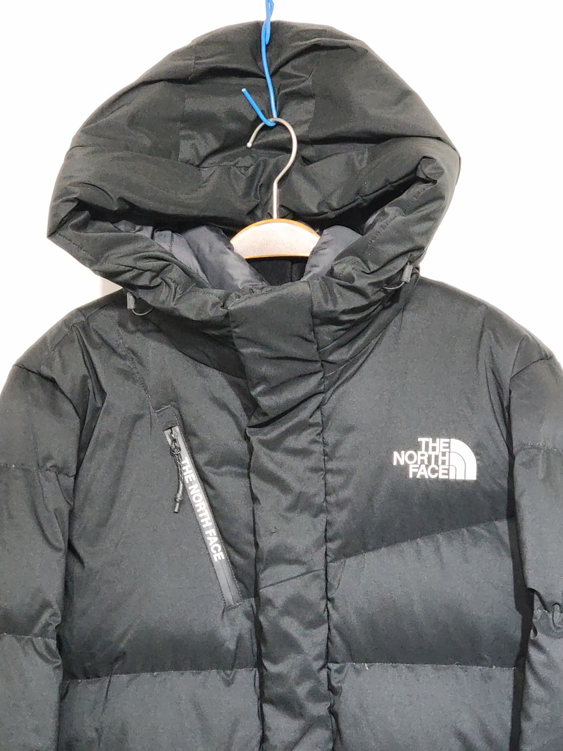 (L) 노스페이스 거위털 롱패딩 점퍼 블랙 구스다운 패딩코트  상품이미지2