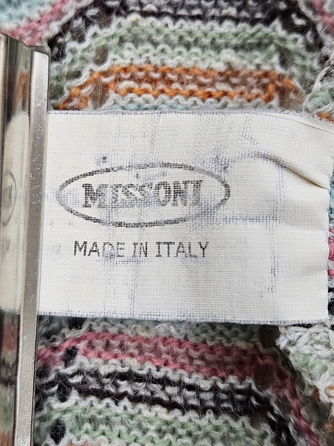 미쏘니 패턴 가디건 상품이미지8