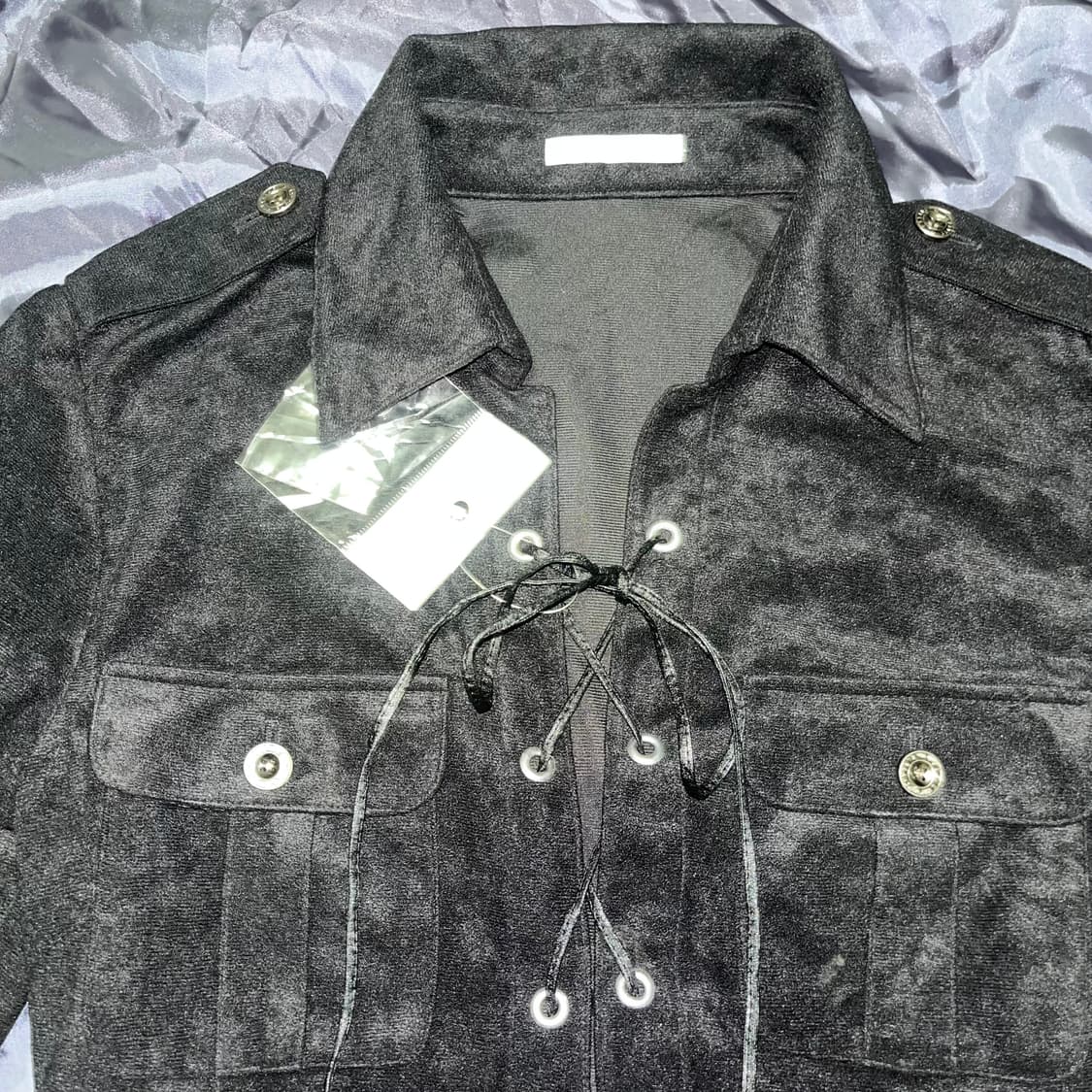 Y2k 아일렛 탑 상품이미지2