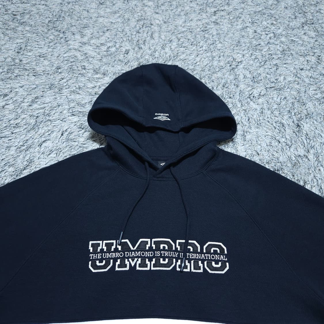 엄브로) M 남자 오버핏 유니온 트랙 후드티셔츠 / 왕눈이샵 상품이미지3