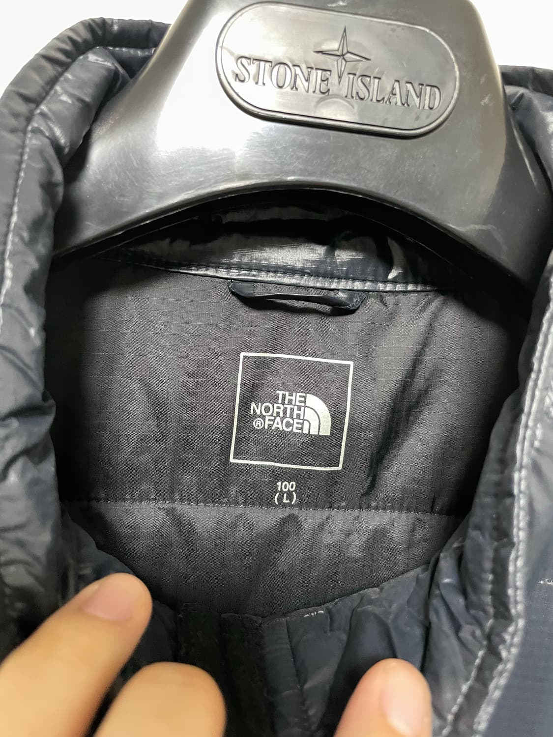 노스페이스 경량패딩 자켓 미드레이어 자켓 기능성 100 사이즈 상품이미지4
