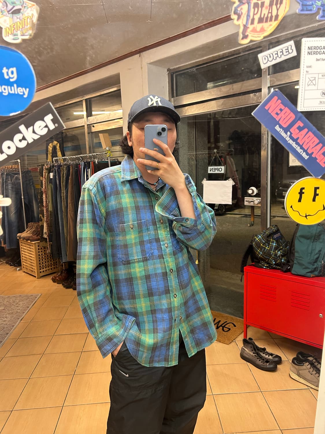 90‘s Gap 체크셔츠 상품이미지7
