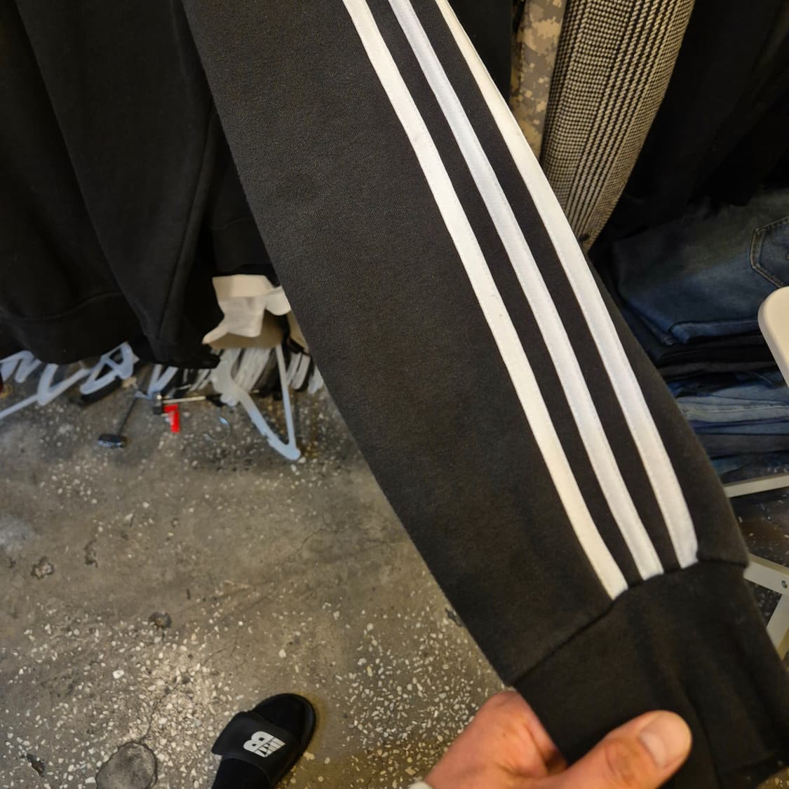 2XL 아디다스 블랙 맨투맨  상품이미지7