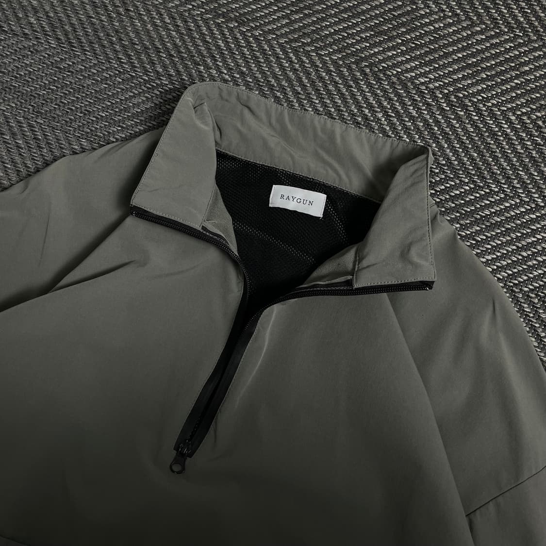 RAYGUN 박시핏 반집업 아노락 바람막이o 4793 상품이미지5