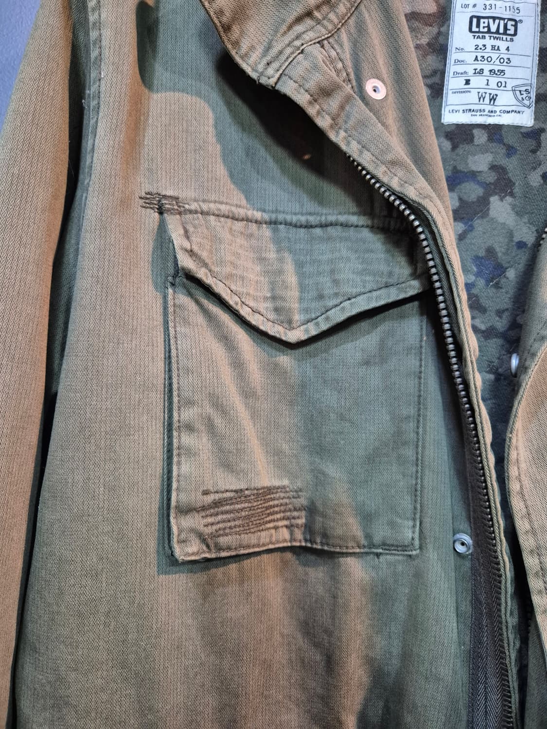 리바이스 남자 야상점퍼 L 상품이미지3