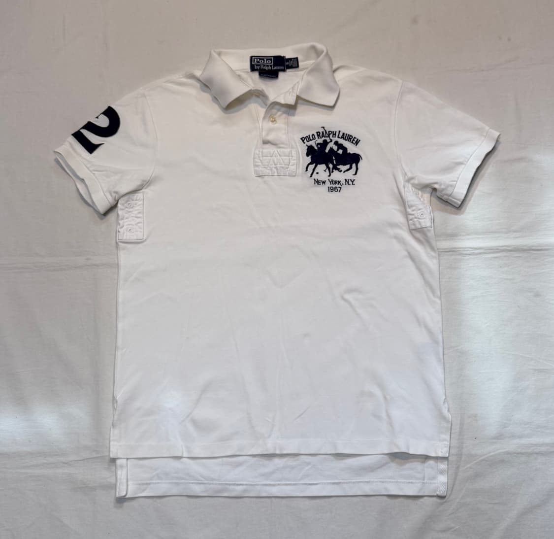 폴로 랄프로렌 빅포니 키프키프 카라티 화이트 상품이미지1