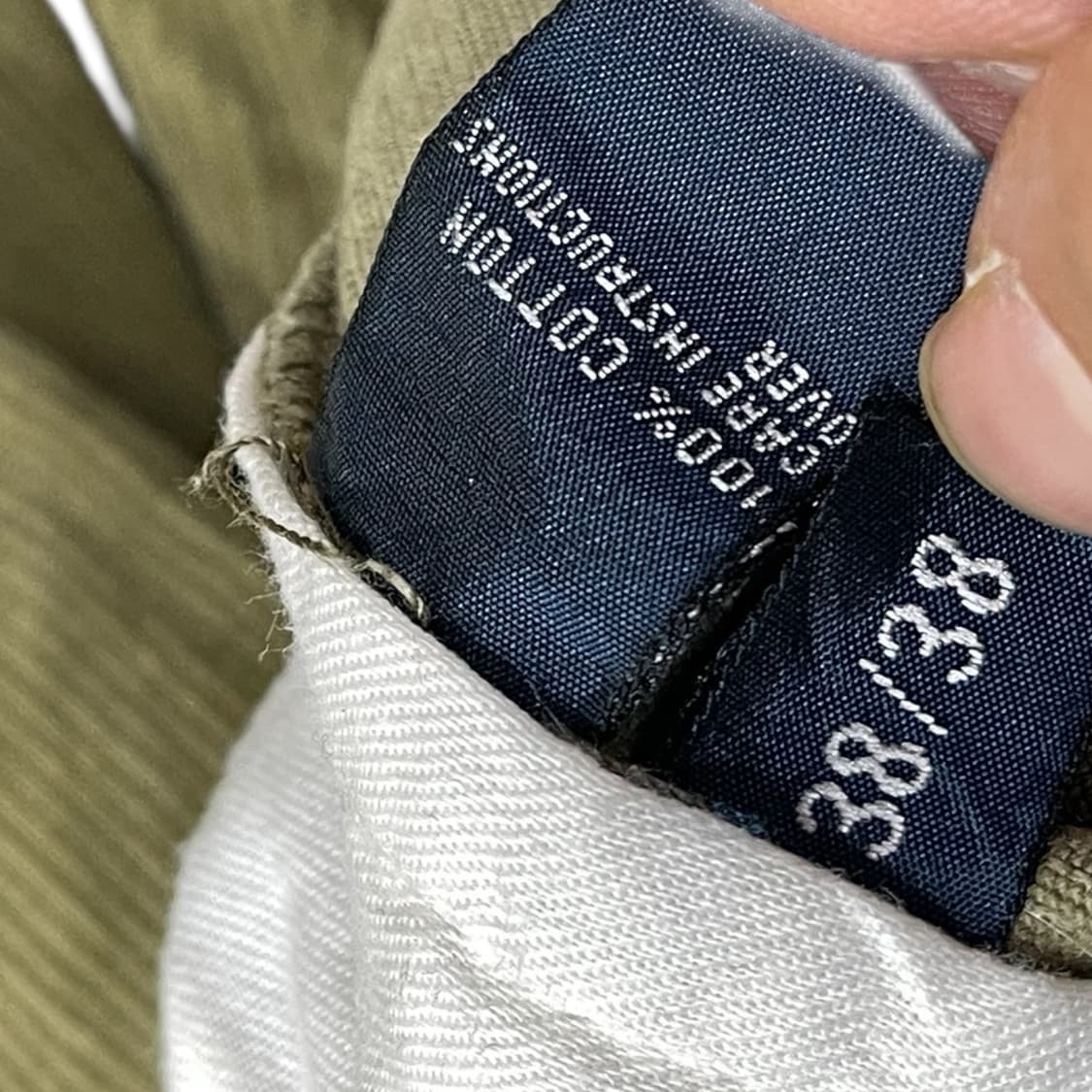 폴로 랄프로렌 카키 코듀로이 팬츠 상품이미지6