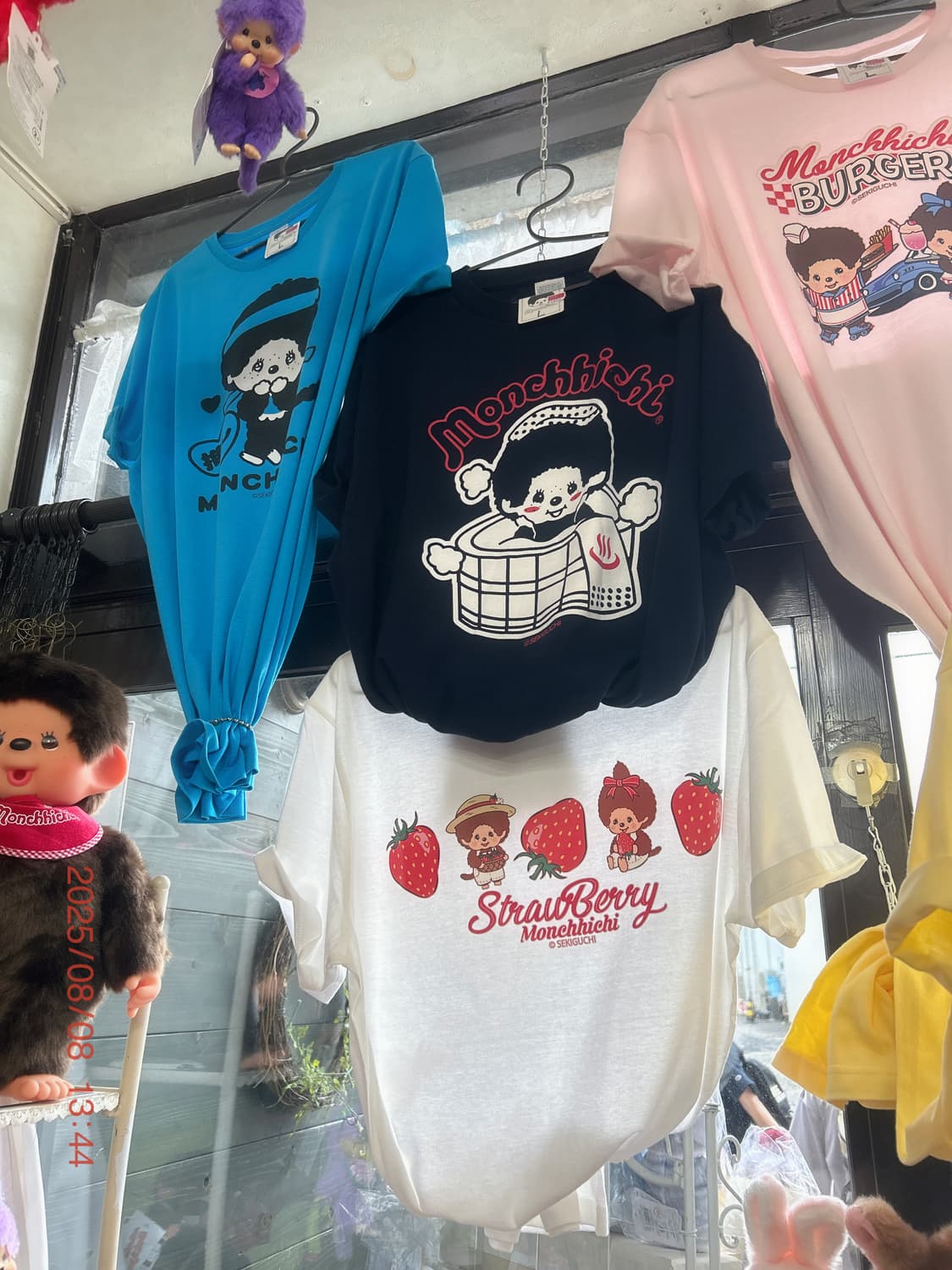 monchhichi 온천 몬치치 반팔티L 상품이미지2