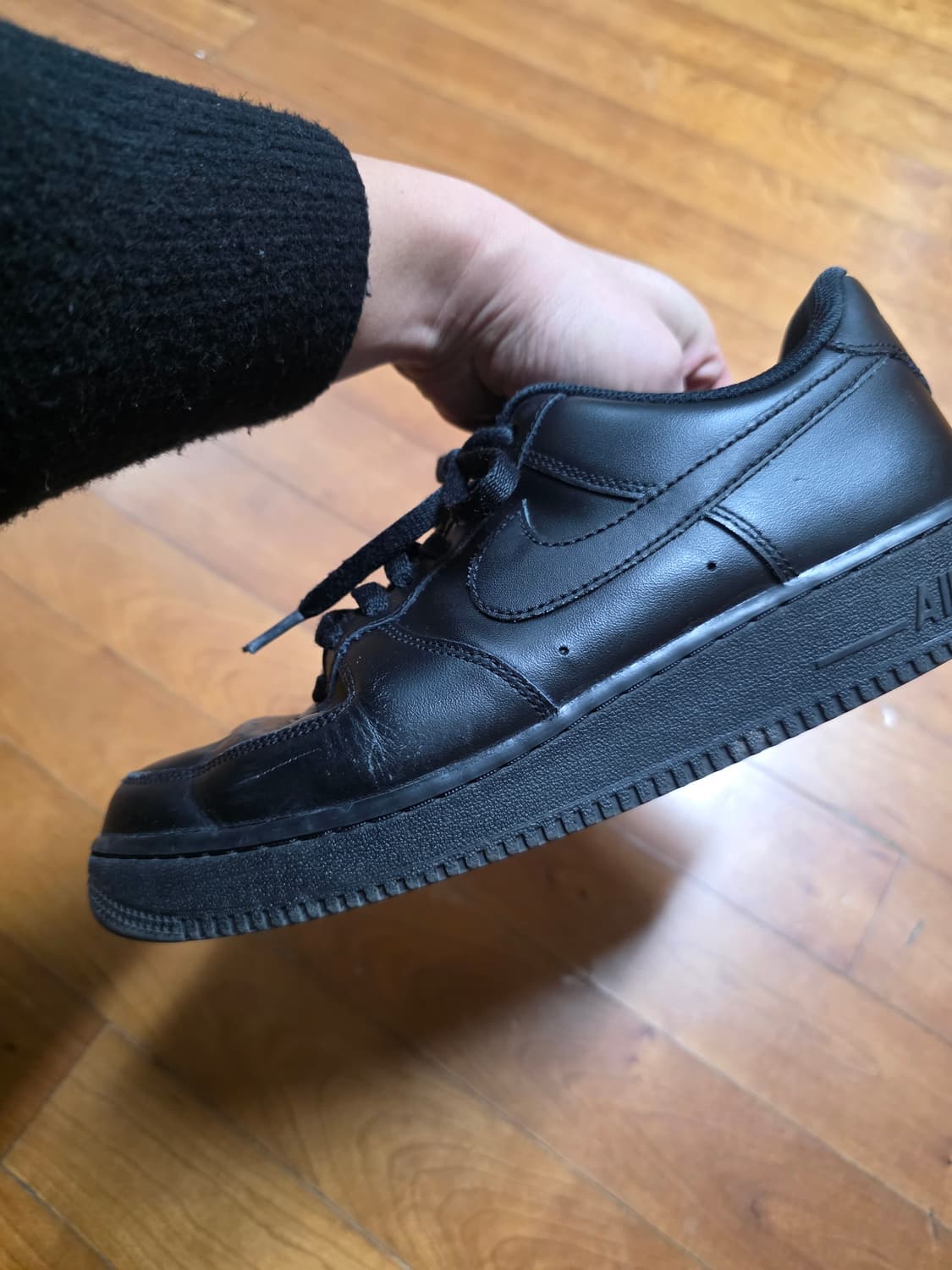 나이키 에어포스1 블랙(260) 상품이미지4