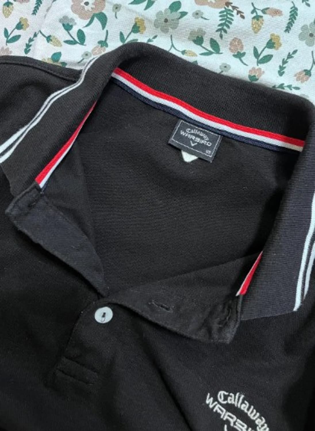 캘러웨이 남성 블랙PK카라반팔티셔츠 95사이즈 상품이미지5