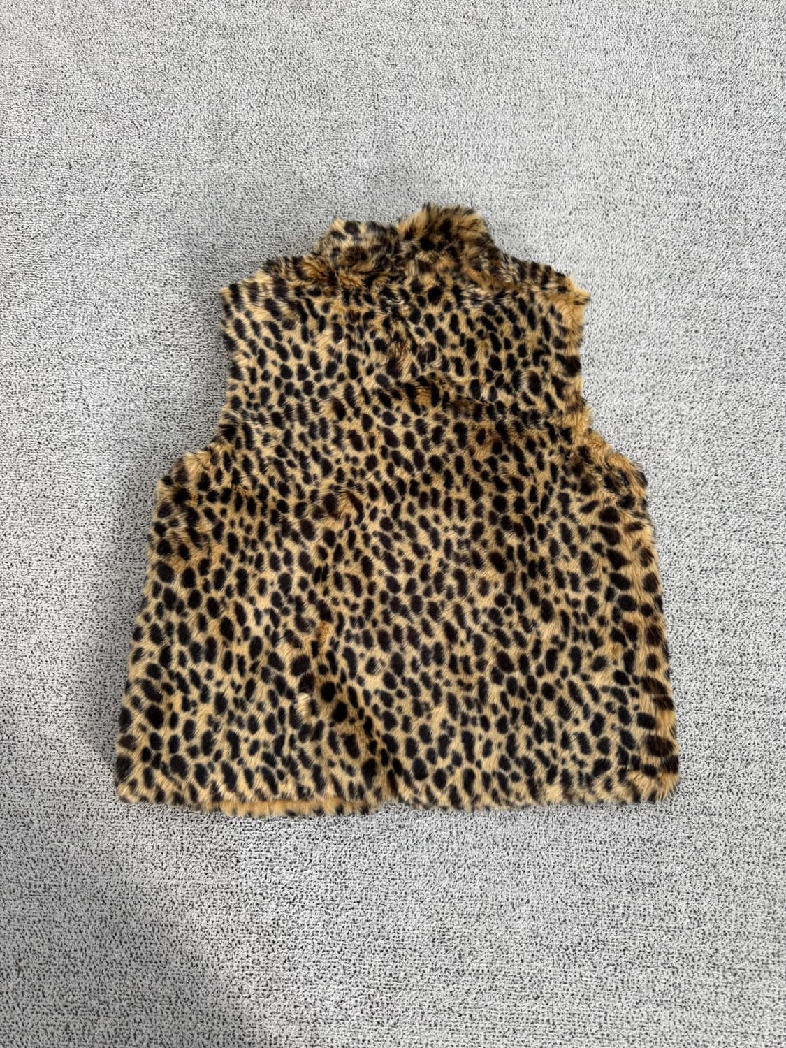 호피 퍼 베스트 상품이미지5