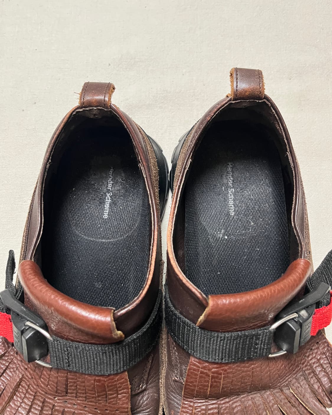 헨더스킴 스트랩 프린지 로퍼 hender scheme 구둥화 상품이미지7