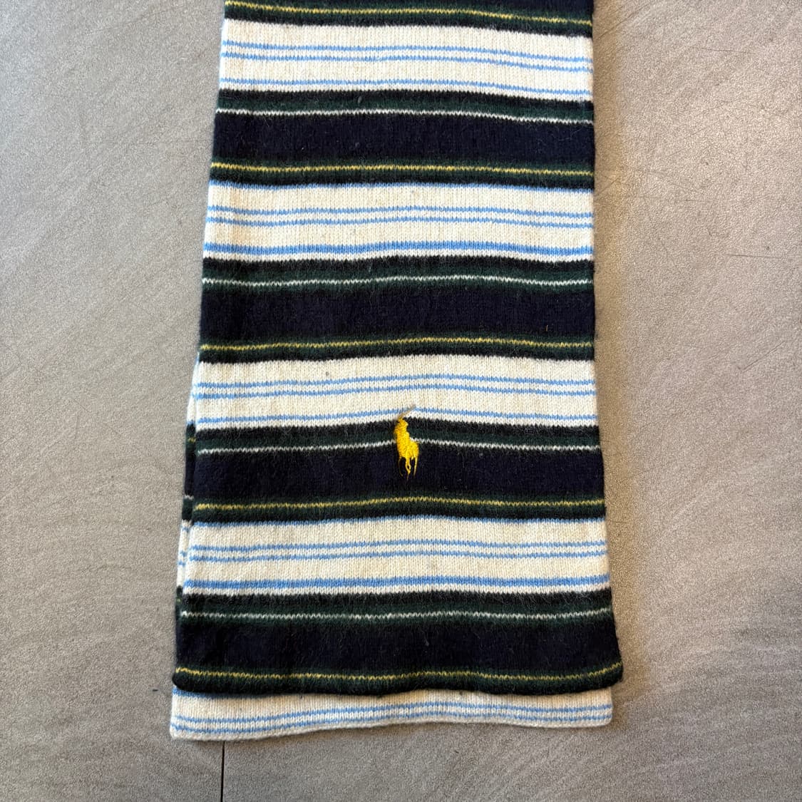 폴로 정품 울 스트라이프 머플러 목도리 상품이미지3