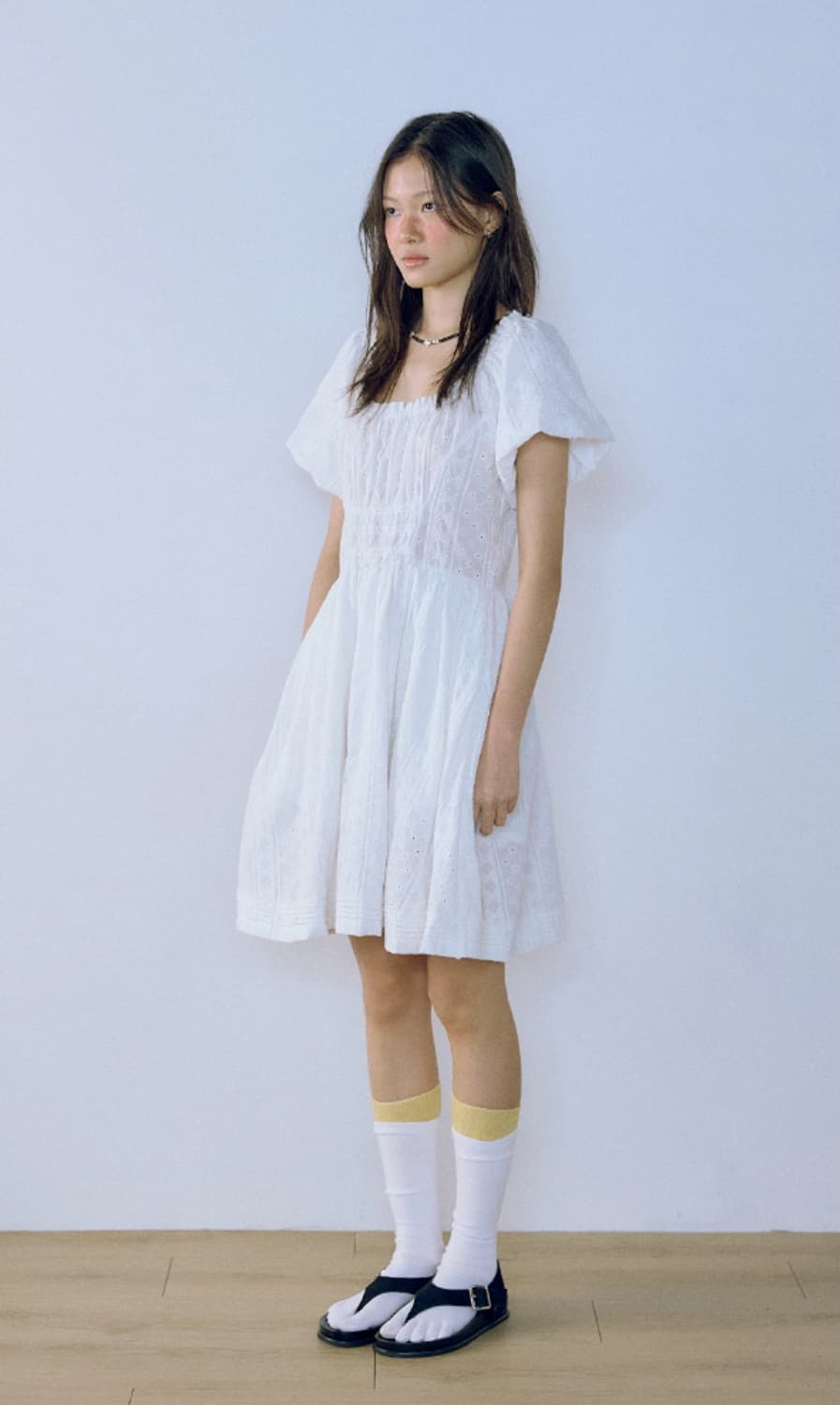 호쿠스포쿠스 Cherry Puff Dress 체리 퍼프 드레스 원피스 상품이미지2