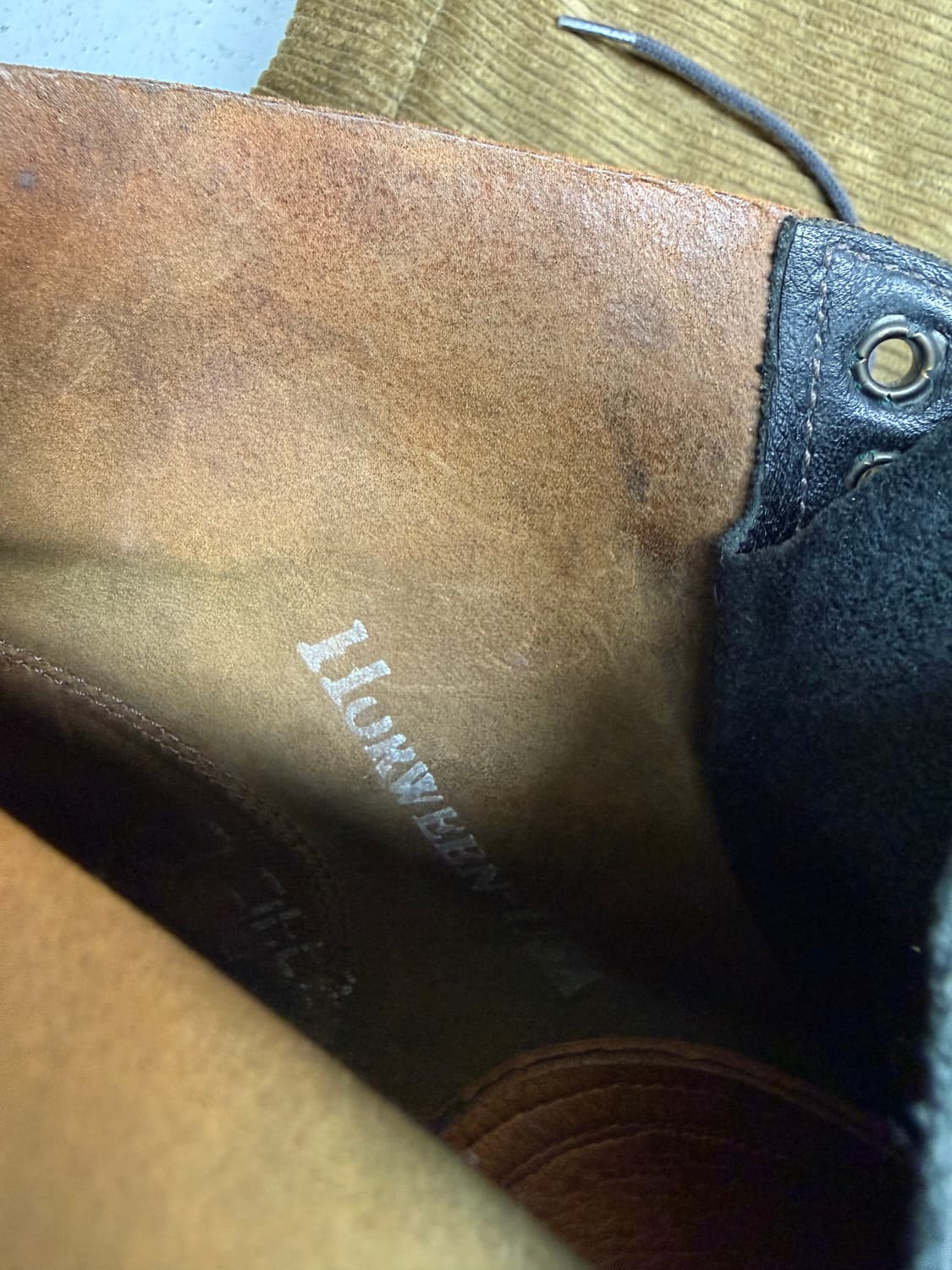 viberg 서비스부츠 그레인 쉘코도반 상품이미지7