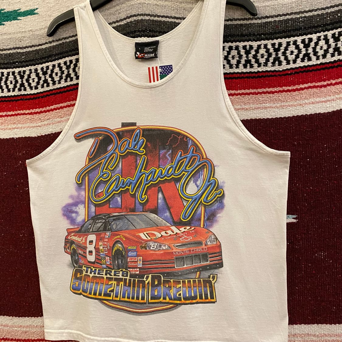 레어 90s USA 나스카 레이싱 나시티 상품이미지4