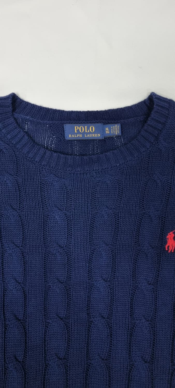 폴로랄프로렌 케이블 면 니트 XL _ 남성 상품이미지9