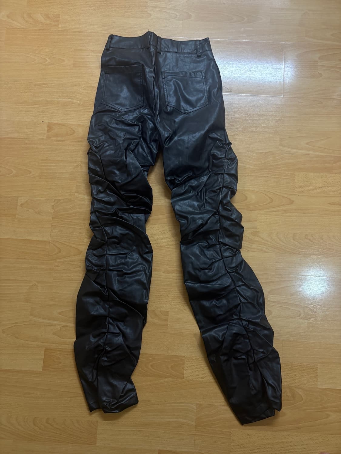 레더 팬츠 상품이미지2