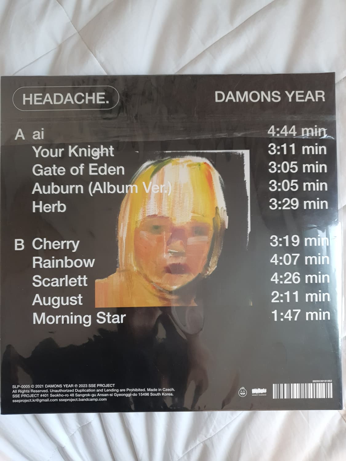 데이먼스이어 lp 싸인반 상품이미지2