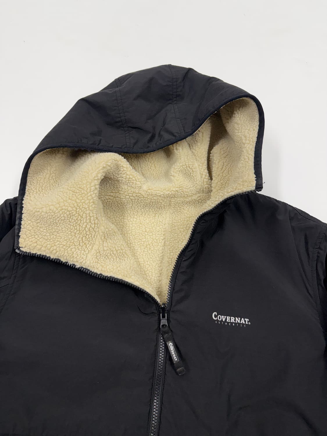 커버낫 양털 리버시블 자켓 상품이미지5