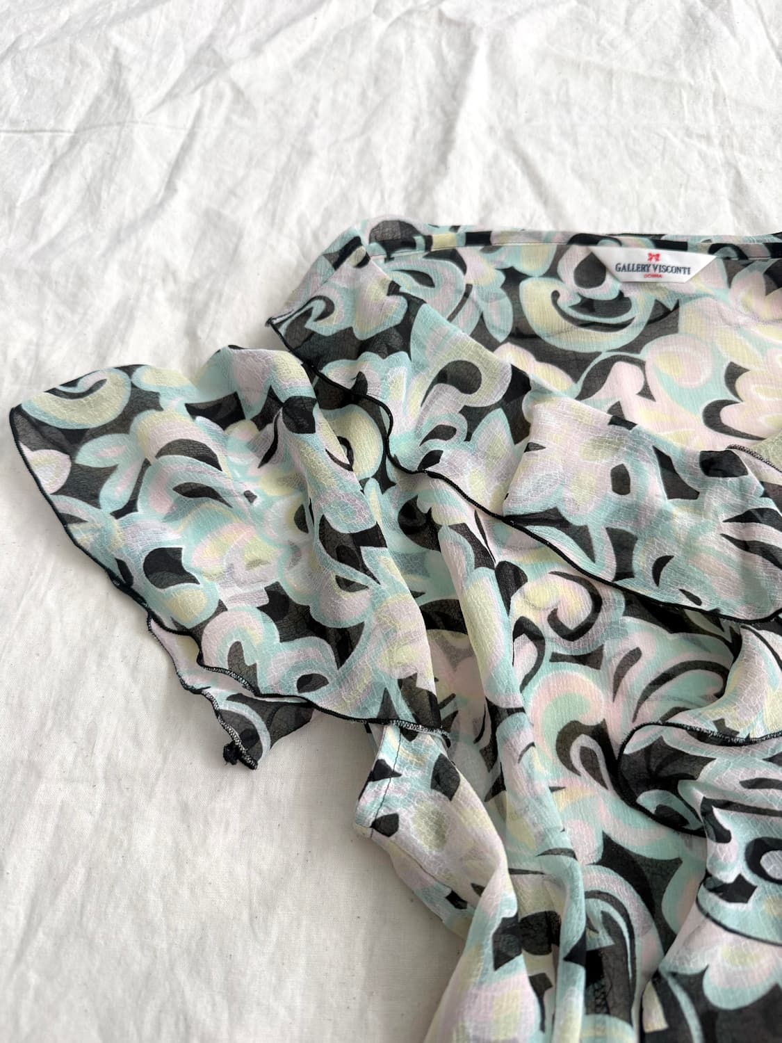 오리엔탈 페어리 시스루 블라우스 상품이미지3