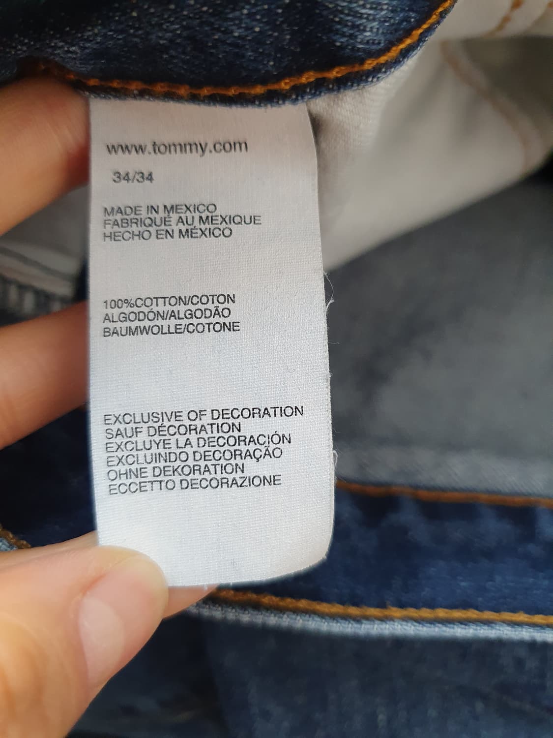 타미힐피거 청바지 34 상품이미지4