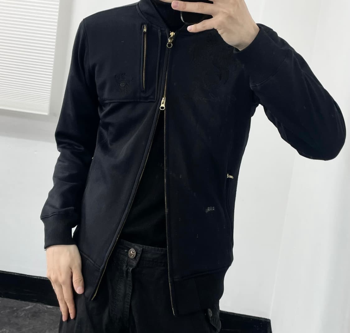 디젤 투웨이 프린팅 트랙탑 져지 자켓 상품이미지2