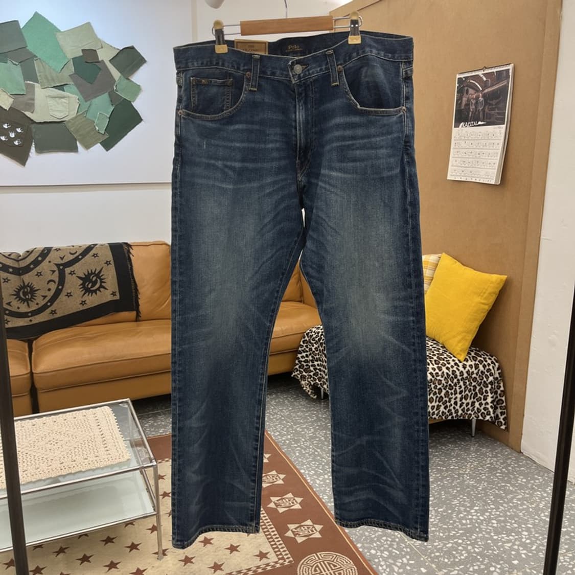 폴로 랄프로렌 빈티지 레트로 캐주얼 데님팬츠 34인치 C10318 상품이미지3