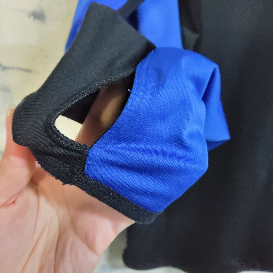 나이키 스우시 드라이핏 블루 바람막이 져지  상품이미지4