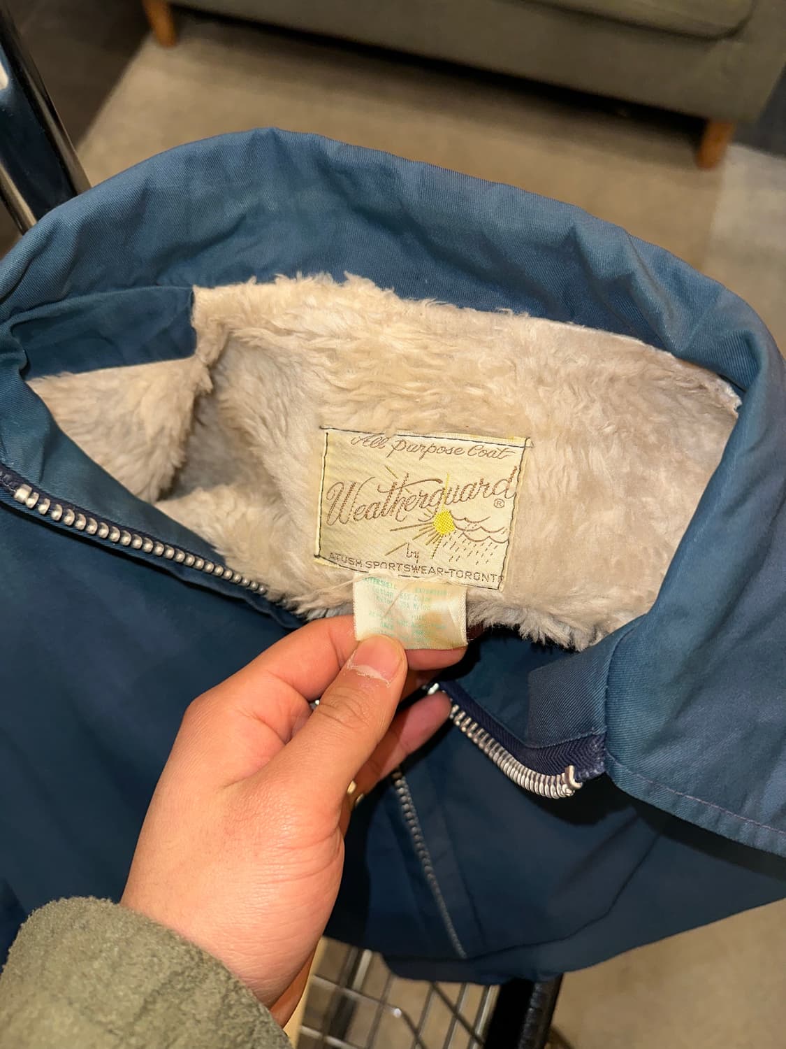 80‘s American shearing material jacket 상품이미지10